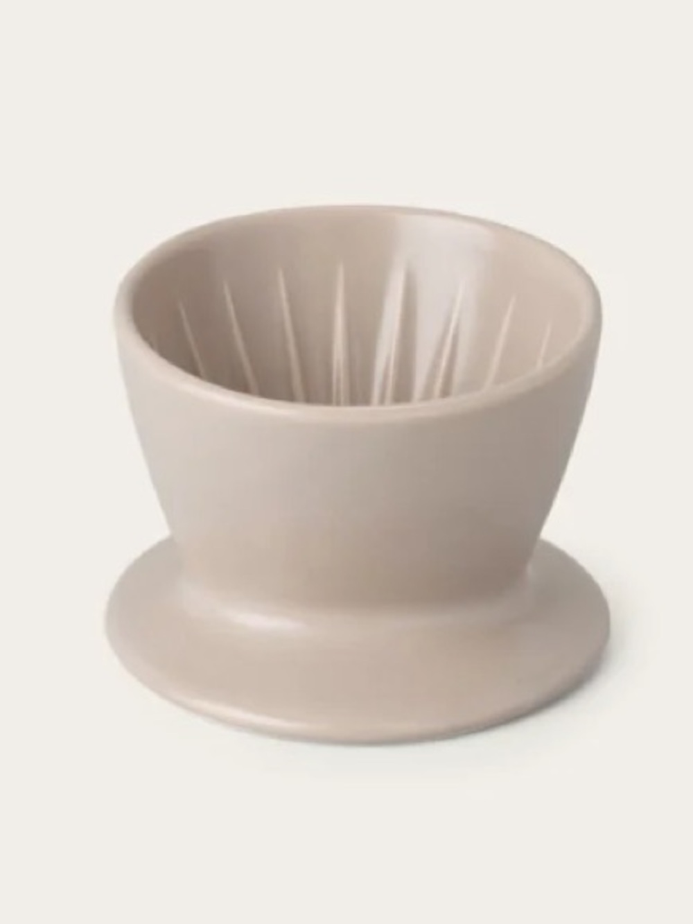 Fable Desert Taupe Coffee Dripper
